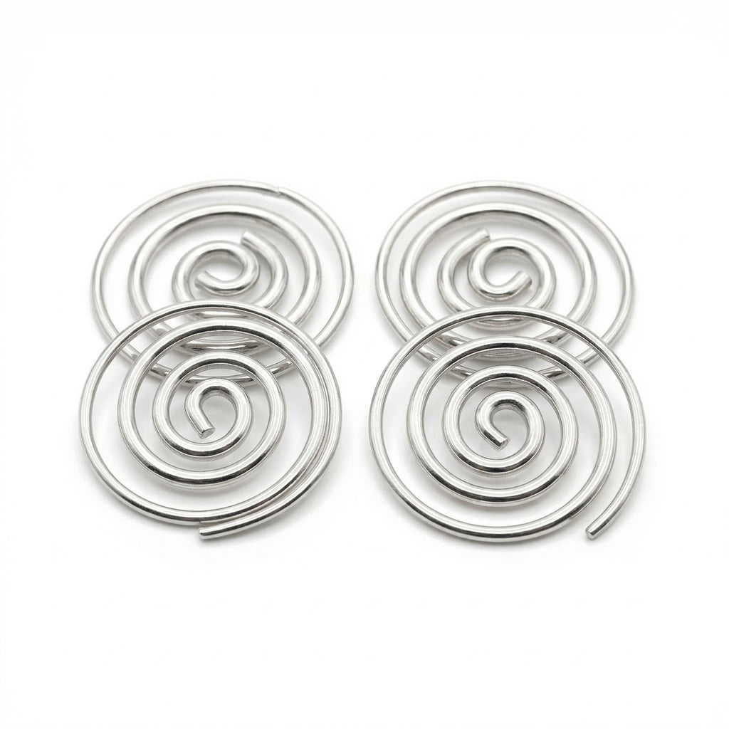 Miao Silver Earrings   | Ethnic Heritage