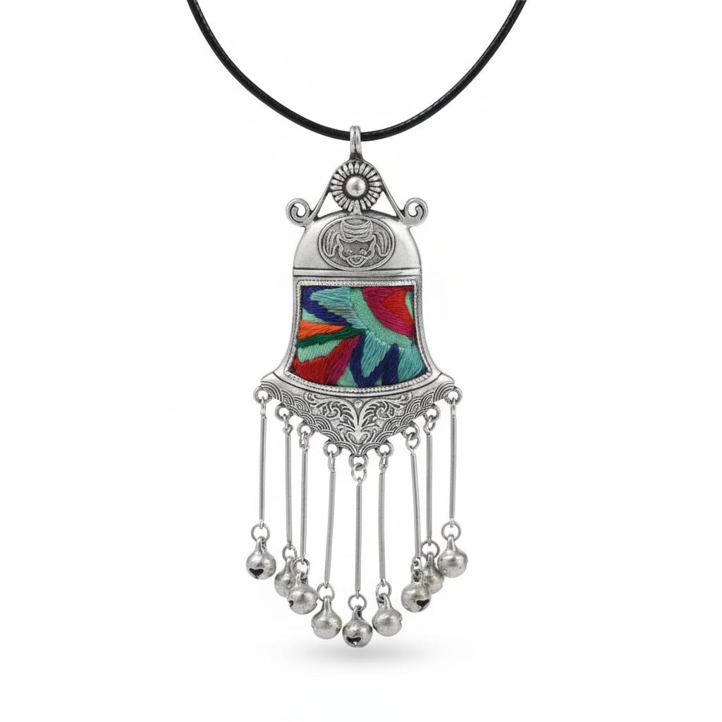 Vintage Embroidery Miao Silver Accessory | Heritage