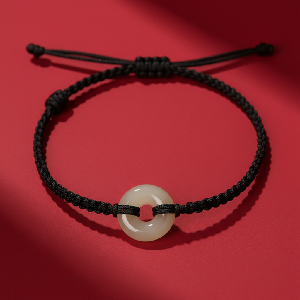 Hetian Jade Tai Sui Protection String