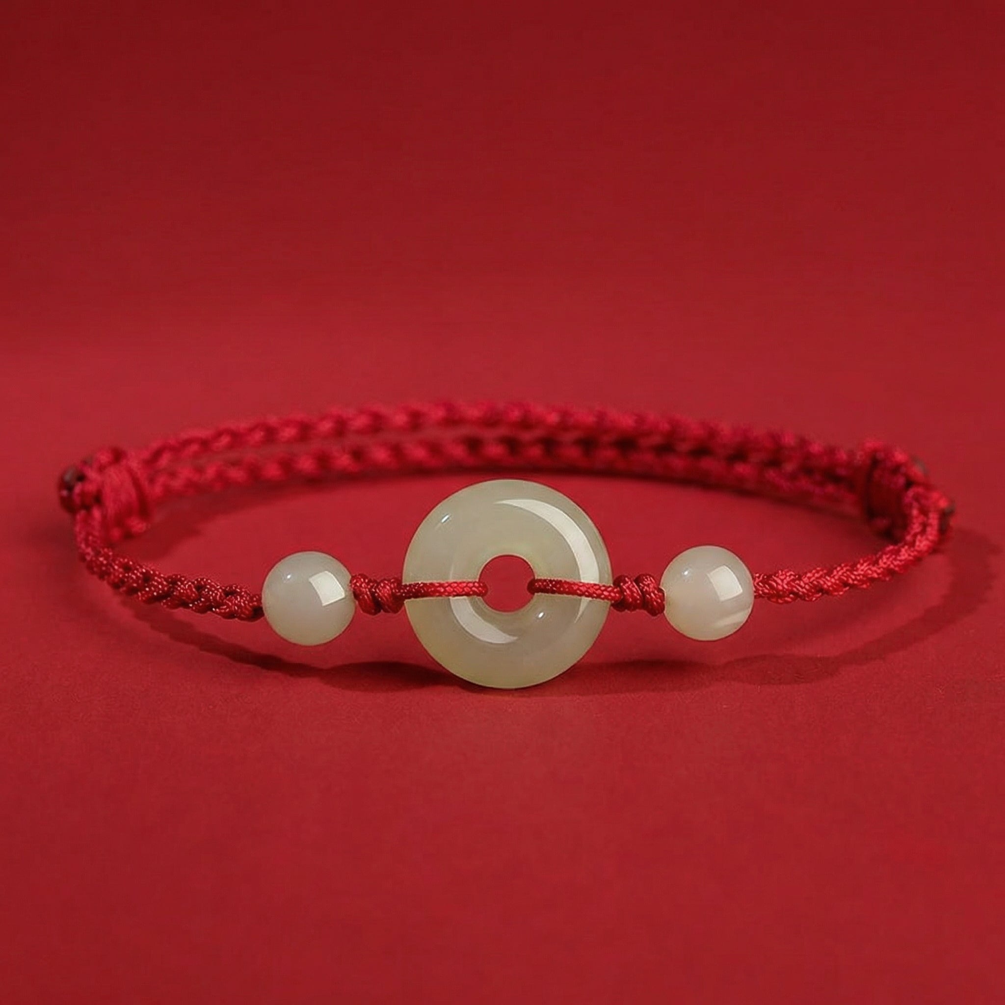 Hetian Jade Tai Sui Protection String