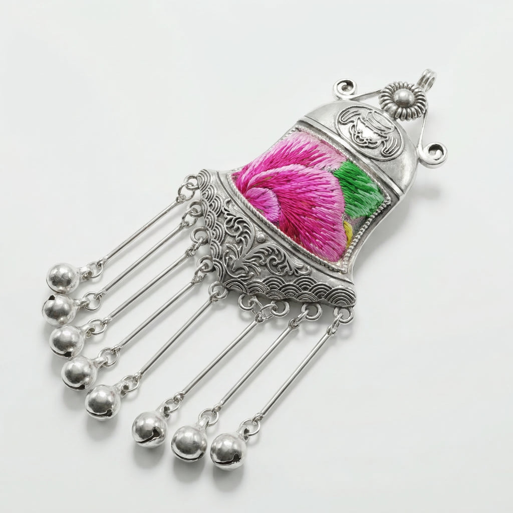 Vintage Embroidery Miao Silver Accessory | Heritage