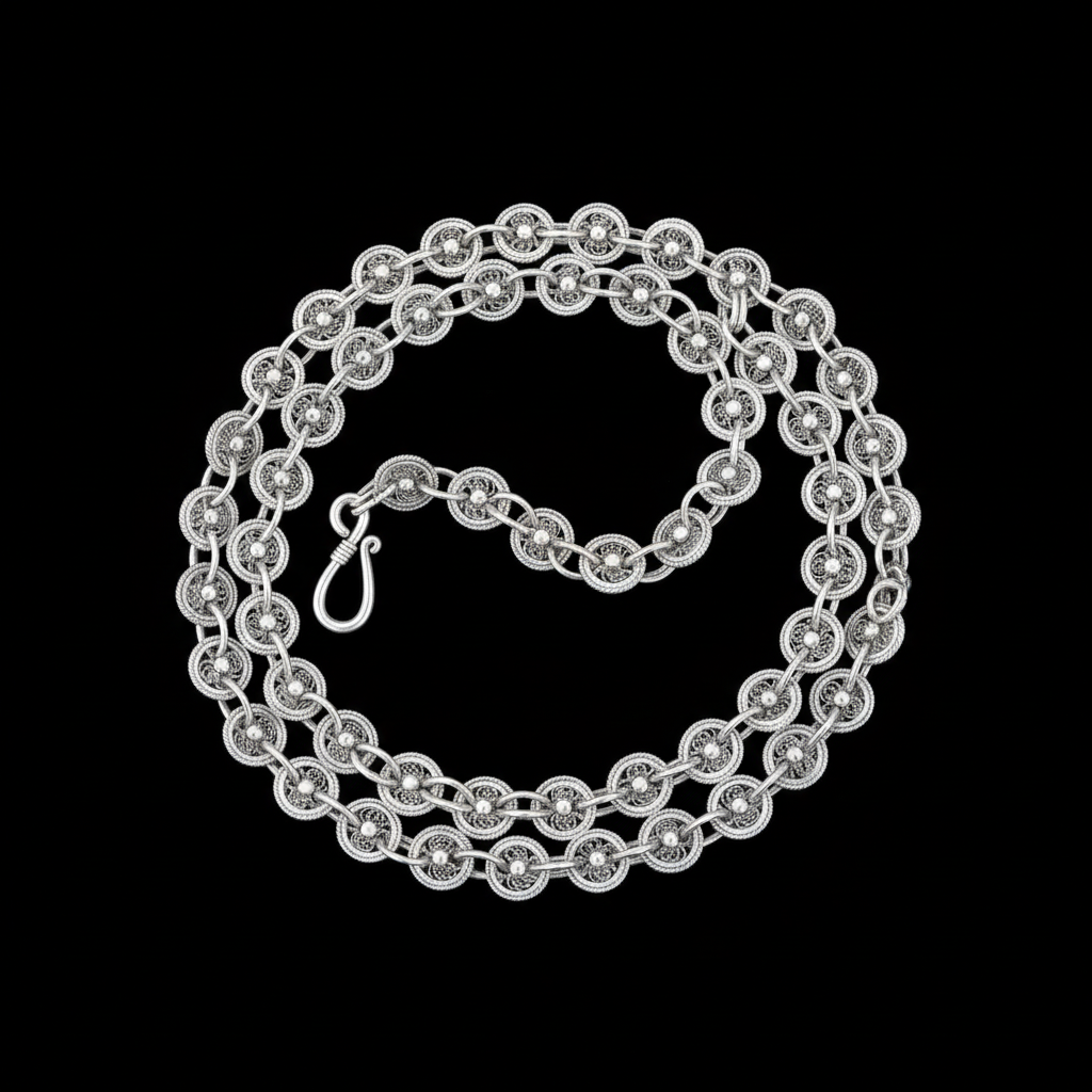 Miao Silver Necklace  | Ethnic Heritage