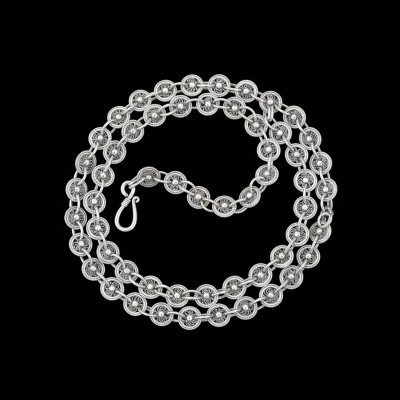 Miao Silver Necklace  | Ethnic Heritage