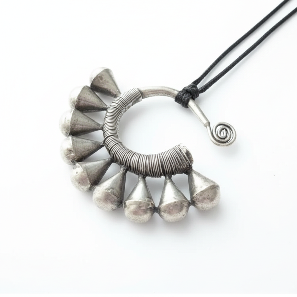 Miao Silver Necklace | Ethnic Heritage