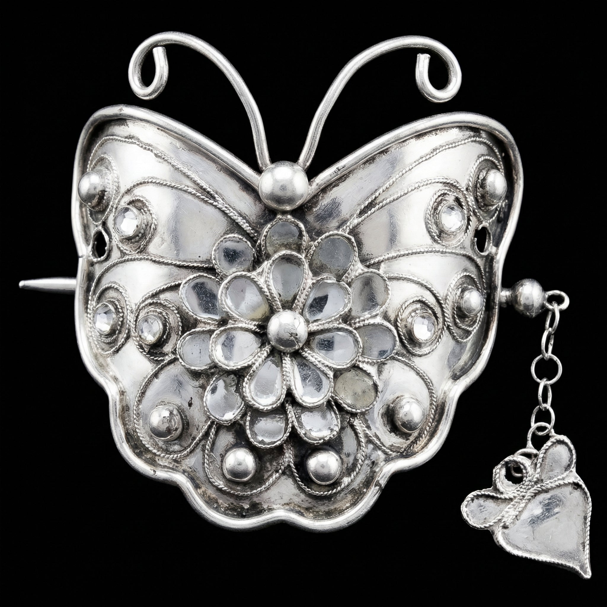 Miao Silver Hair Stick - Handcrafted Traditional Design