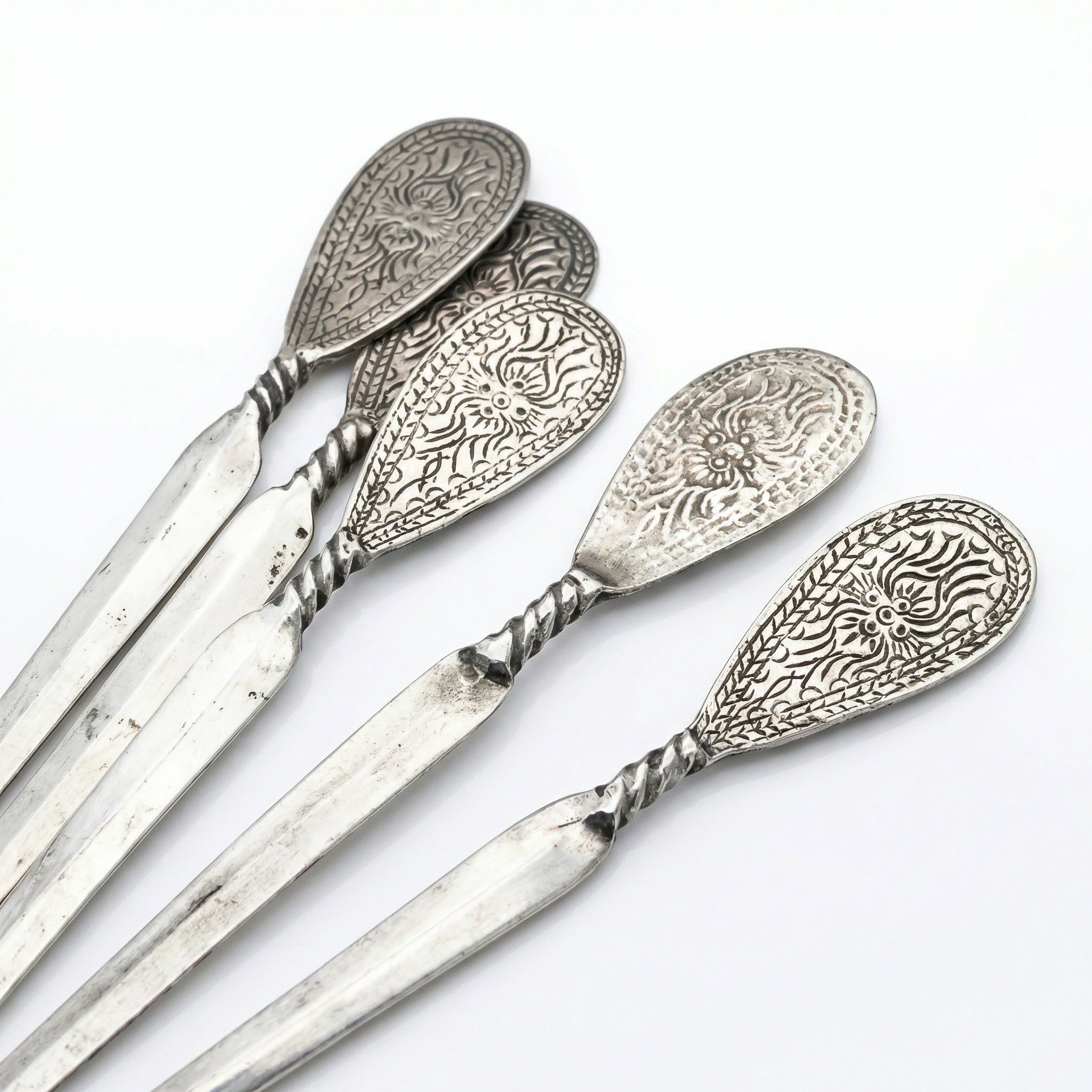 Miao Silver Hair Accessory Bundle | Ethnic Heritage
