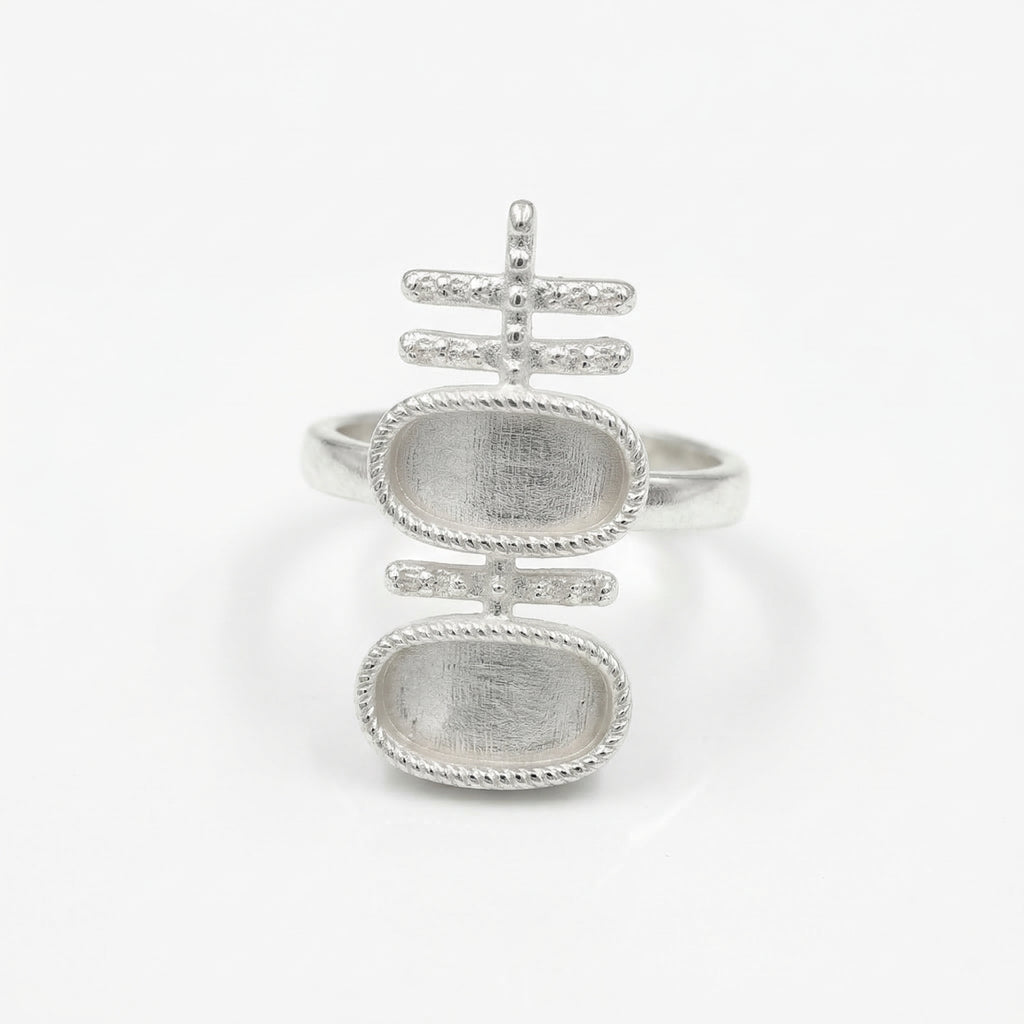 Miao Silver Earrings | Ethnic Heritage