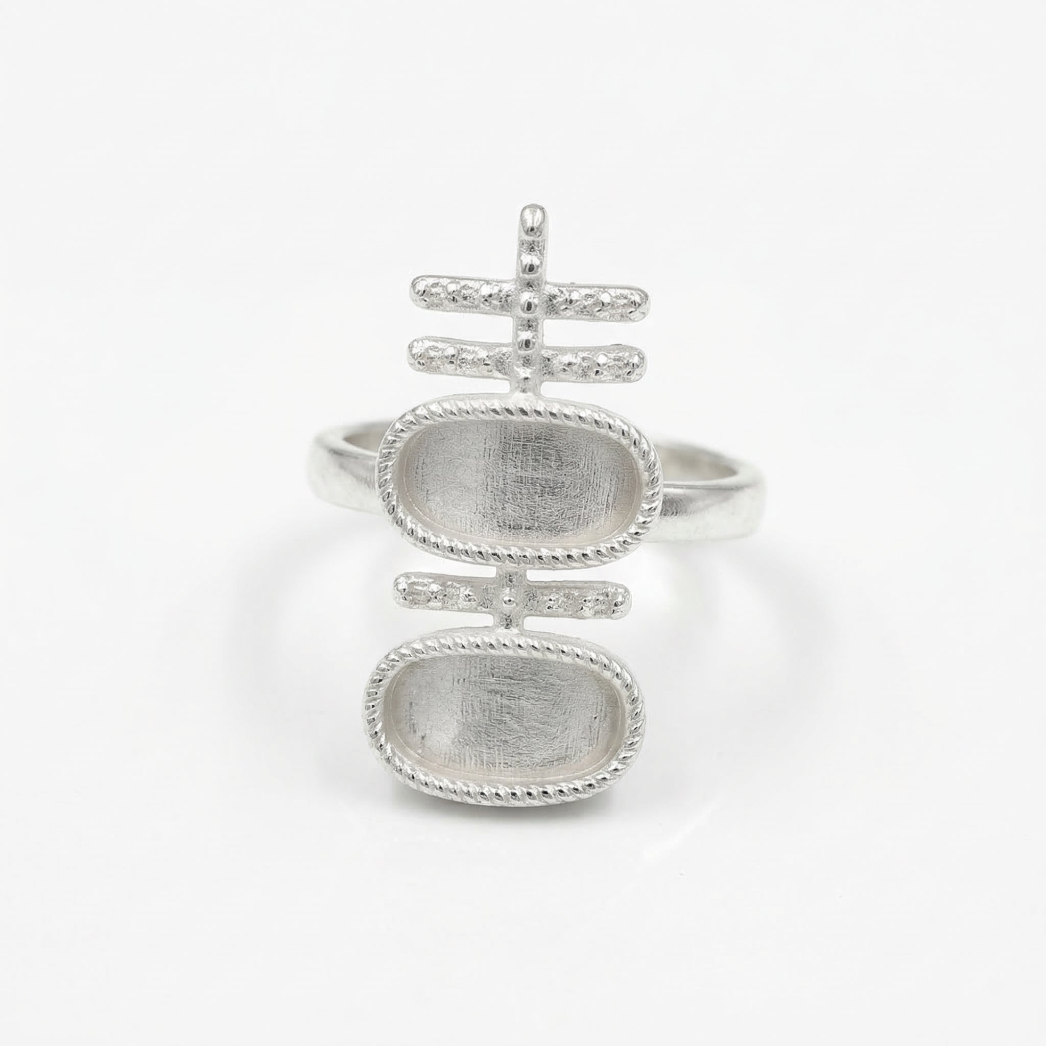 Miao Silver Earrings | Ethnic Heritage