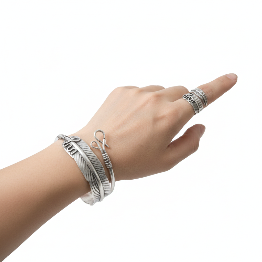 Miao Silver Bracelet | Ethnic Heritage