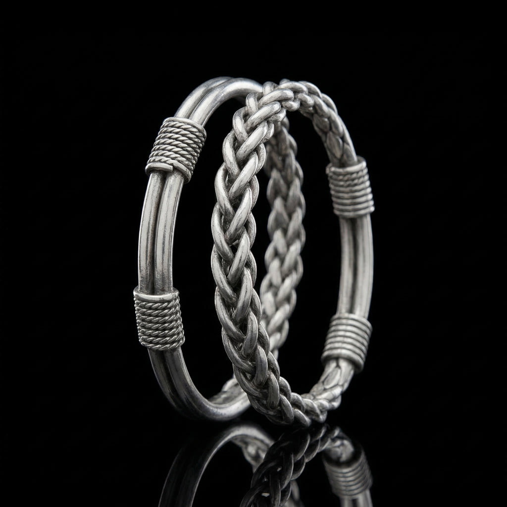 Miao Silver Bracelet | Ethnic Heritage