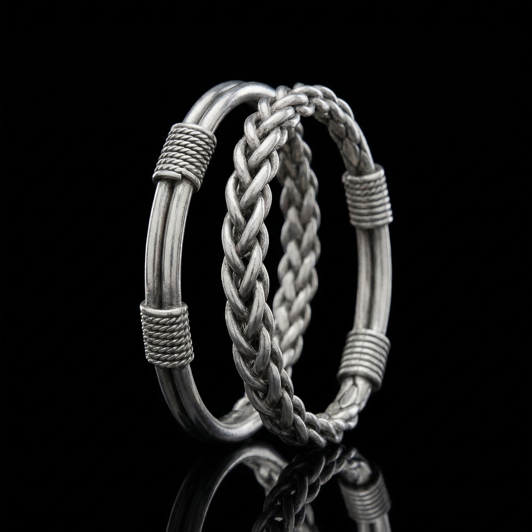 Miao Silver Bracelet | Ethnic Heritage