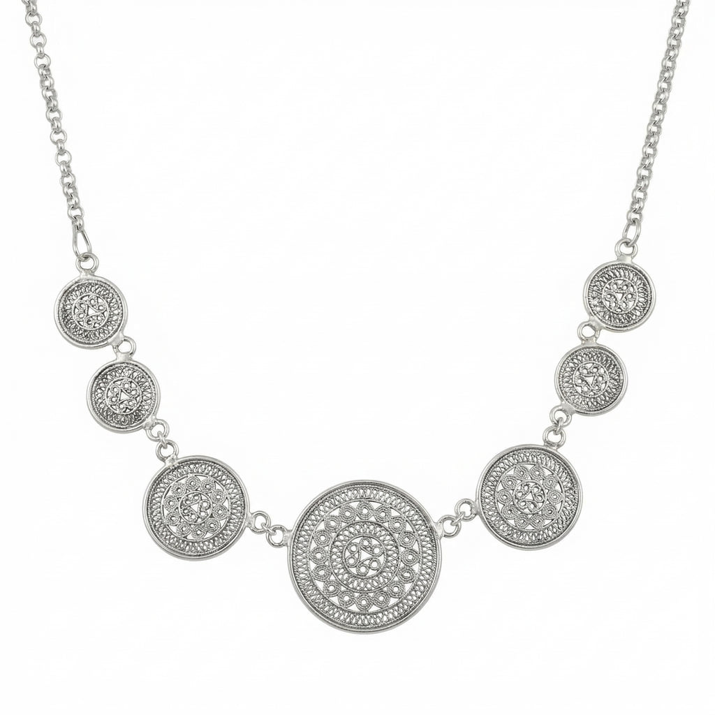 Miao Silver Necklace| Ethnic Heritage