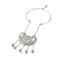 Vintage Embroidery Miao Silver Necklace | Heritage