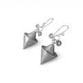 Miao Silver Earrings  | Ethnic Heritage