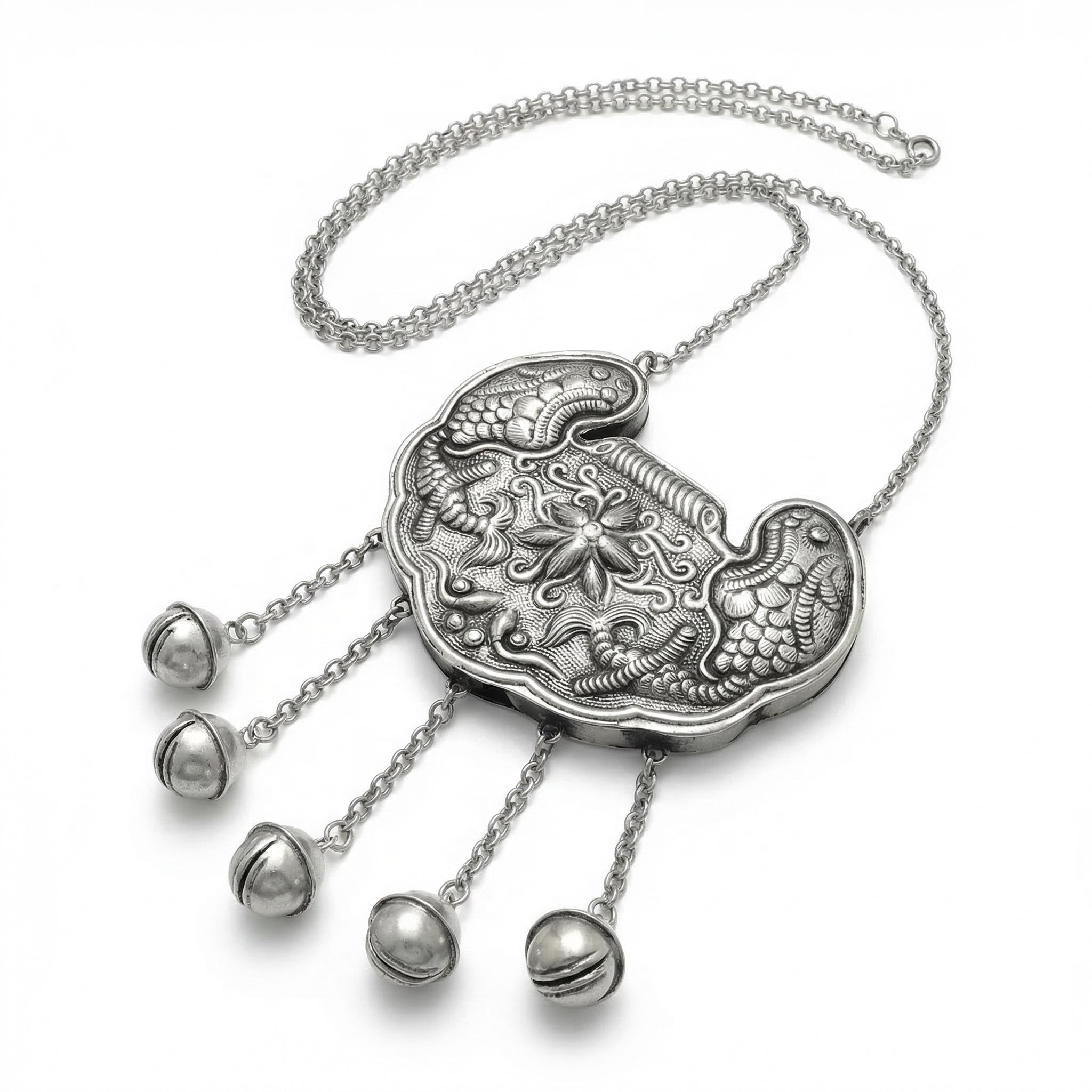 Miao Silver Necklace  | Ethnic Heritage
