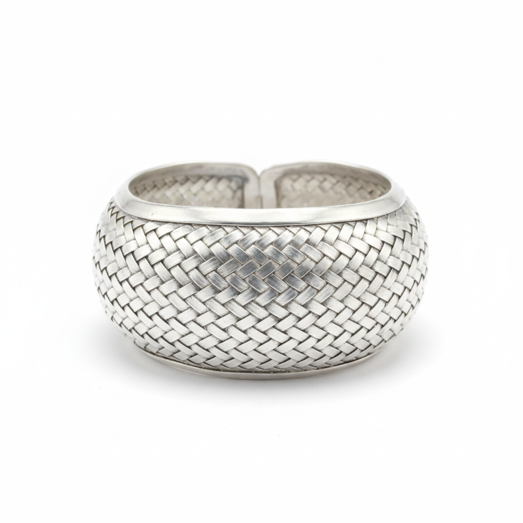 Miao Silver Bracelet - | Ethnic Heritage