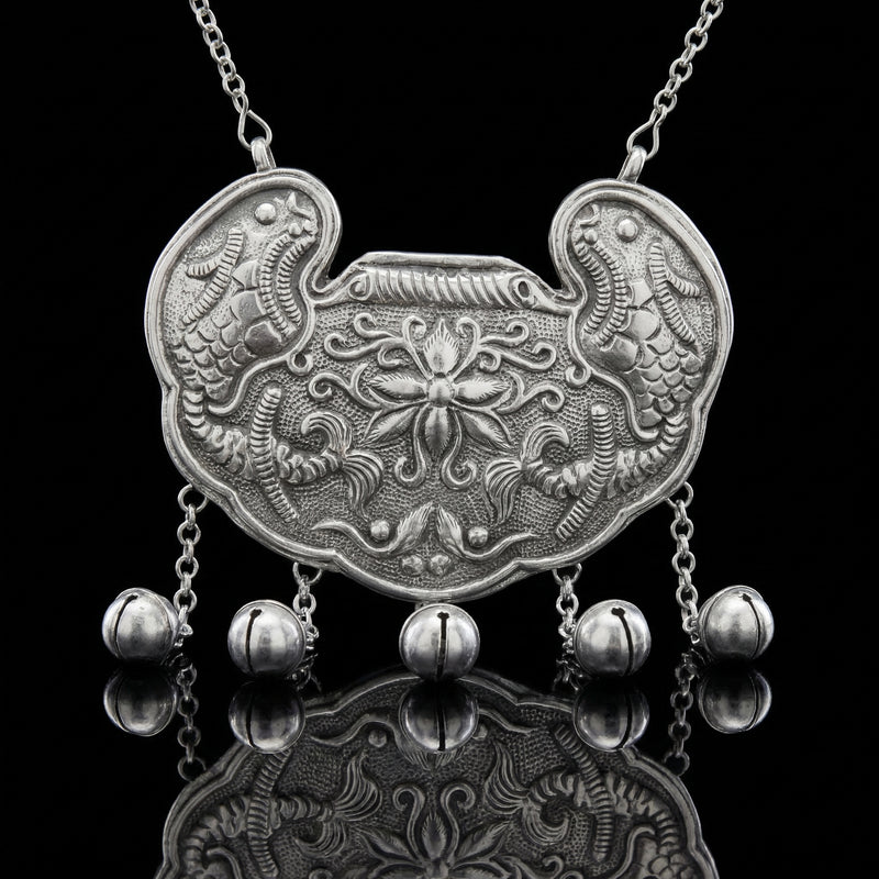 Miao Silver Necklace  | Ethnic Heritage