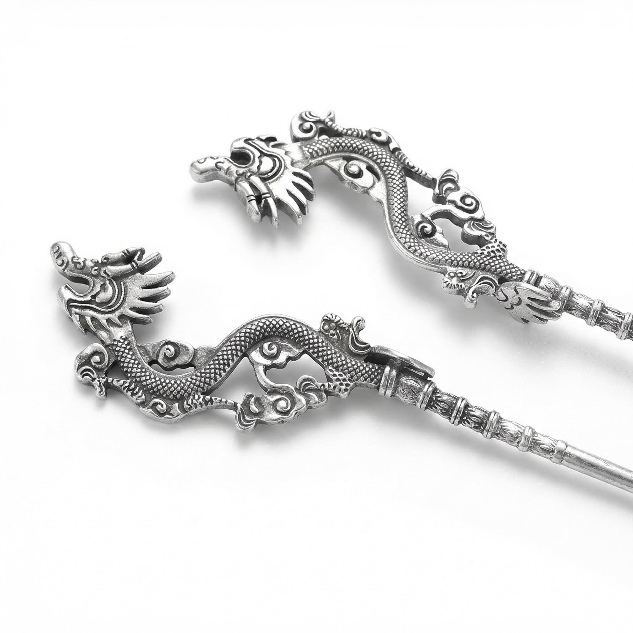 Miao Silver Hair Accessory Bundle | Ethnic Heritage