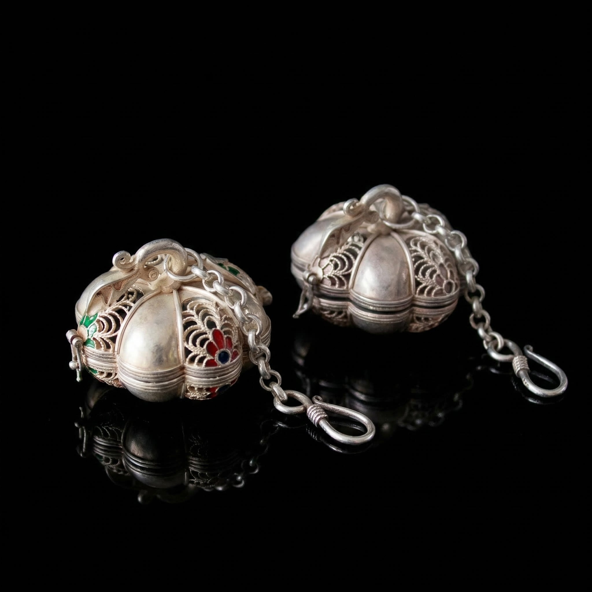 Miao Silver Earing | Ethnic Heritage