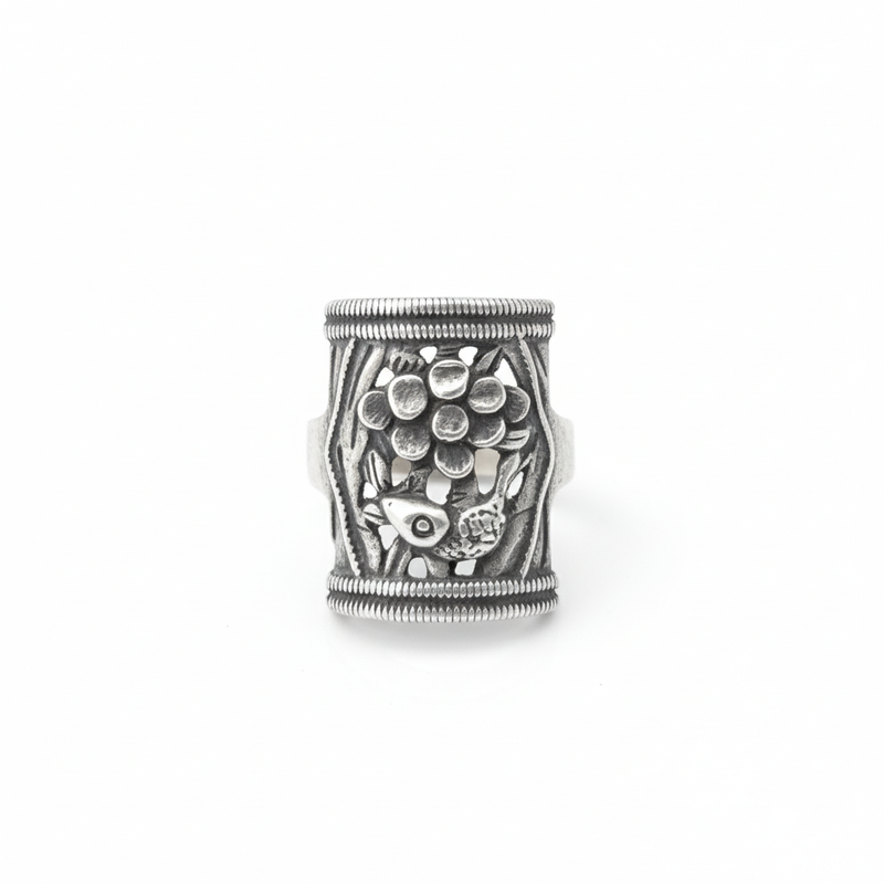 Miao Silver Ring | Ethnic Heritage