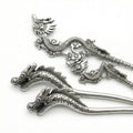Dragon & Phoenix Pair | Heritage Hair Pin Collection
