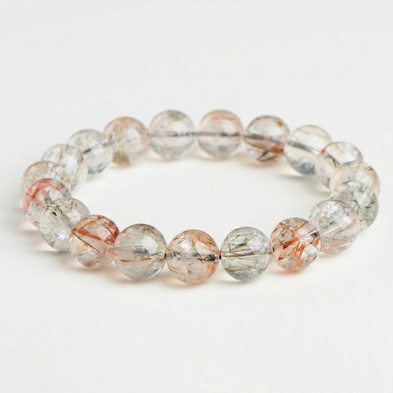 Black Gold Super Seven Bracelet - 6A Premium | All-Chakra Activation Crystal