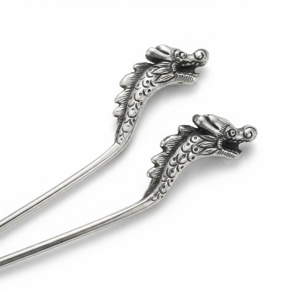 Miao Silver Hair Accessory Bundle | Ethnic Heritage
