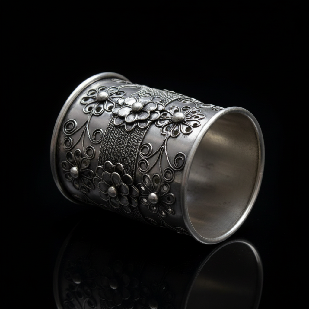 Miao Silver Bracelet| Ethnic Heritage