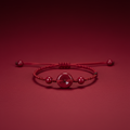 Cinnabar Peace Knot Hand-Woven String