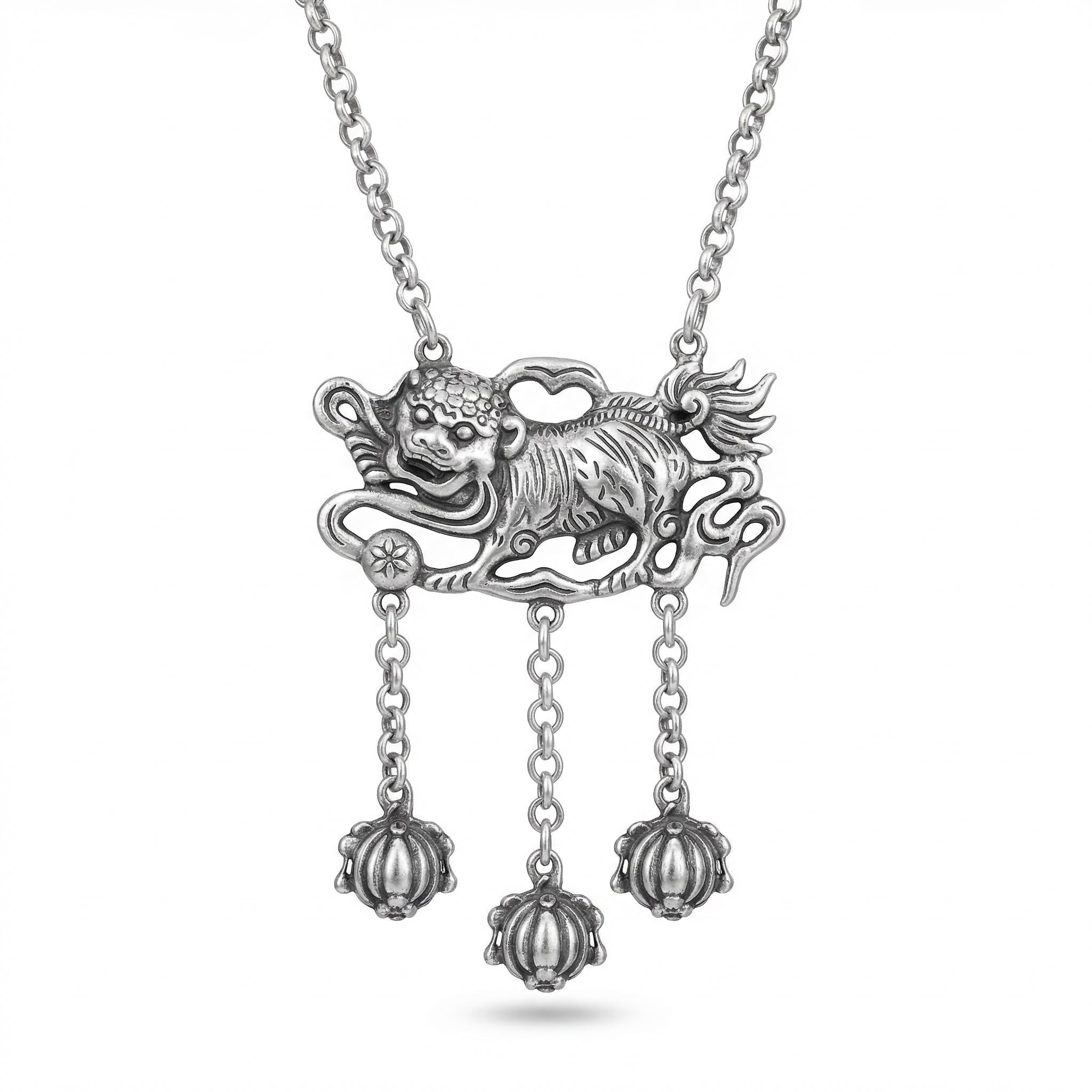 Miao Silver Necklace | Ethnic Heritage