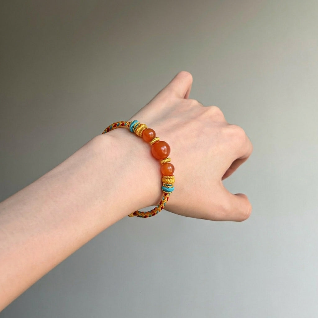 Dunhuang Desert Agate String