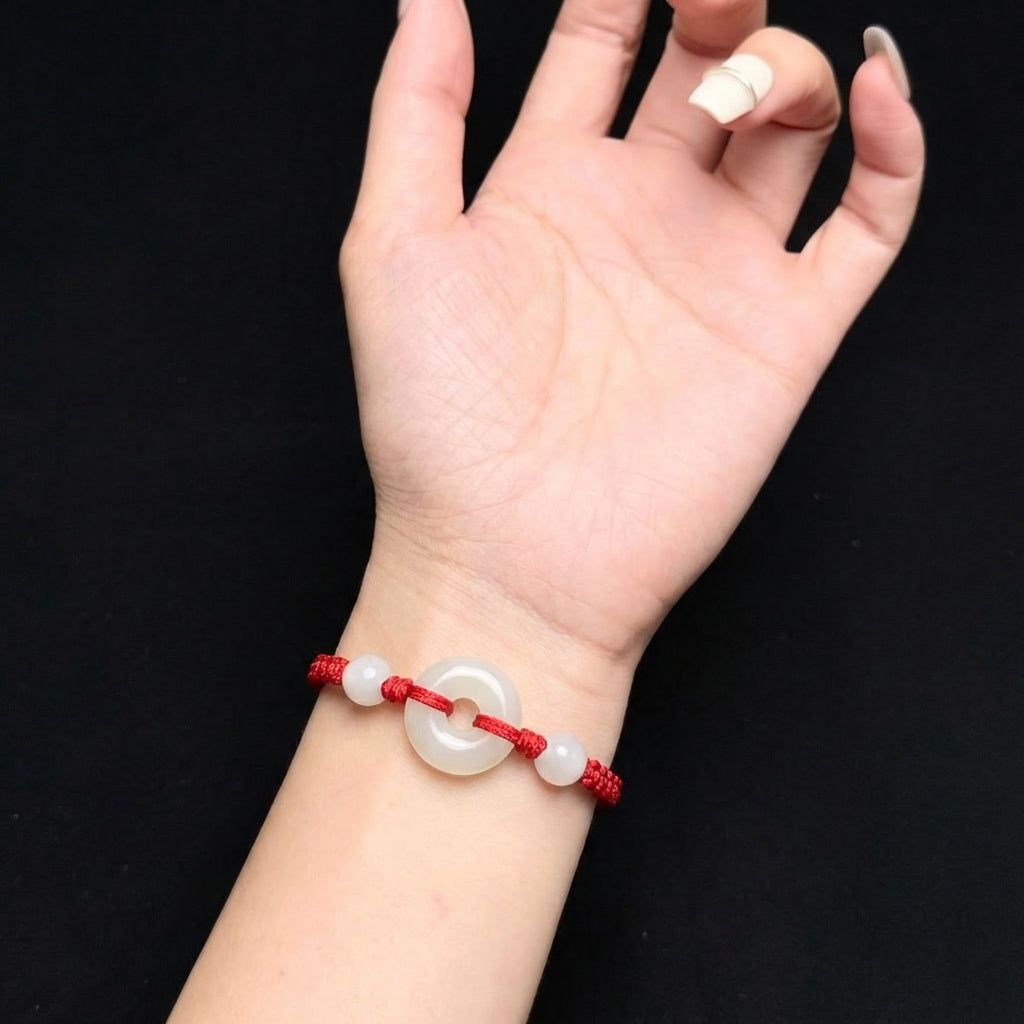 Hetian Jade Tai Sui Protection String