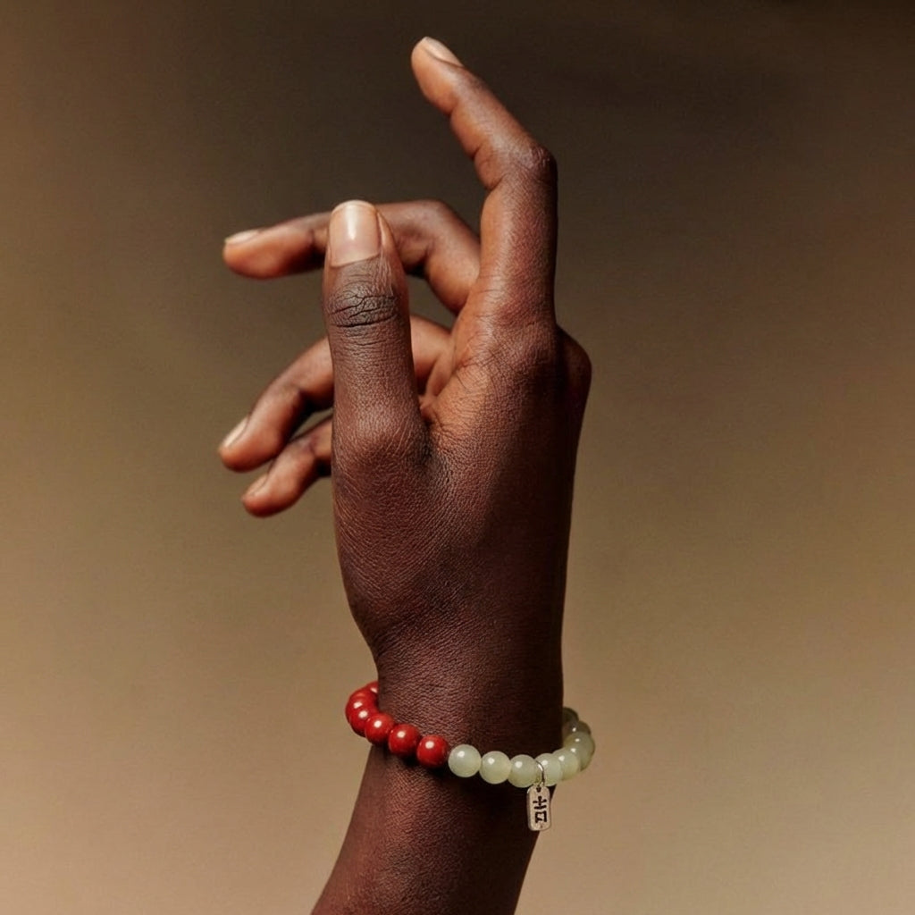 Putuo Mountain Blessed Cinnabar Bracelet