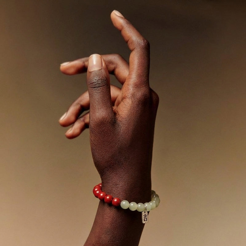 Putuo Mountain Blessed Cinnabar Bracelet