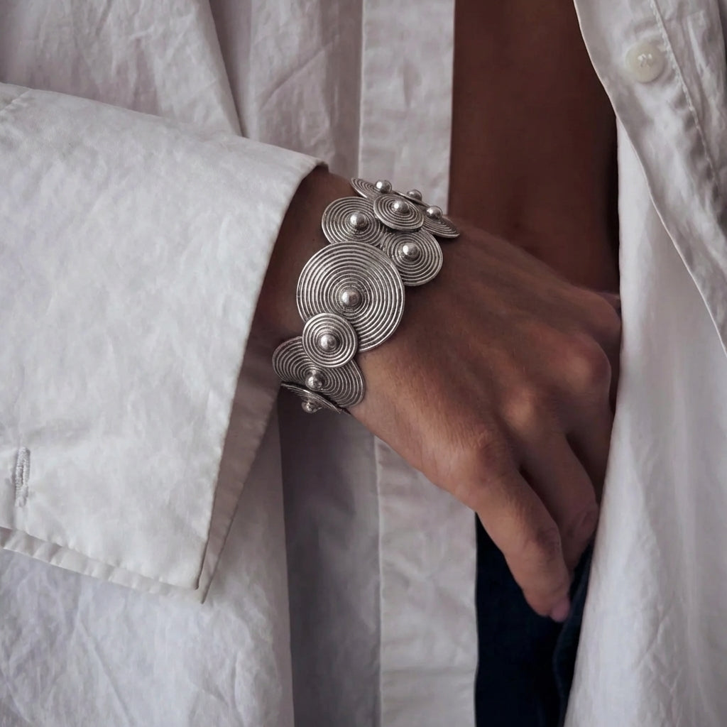 Miao Silver Bracelet | Ethnic Heritage