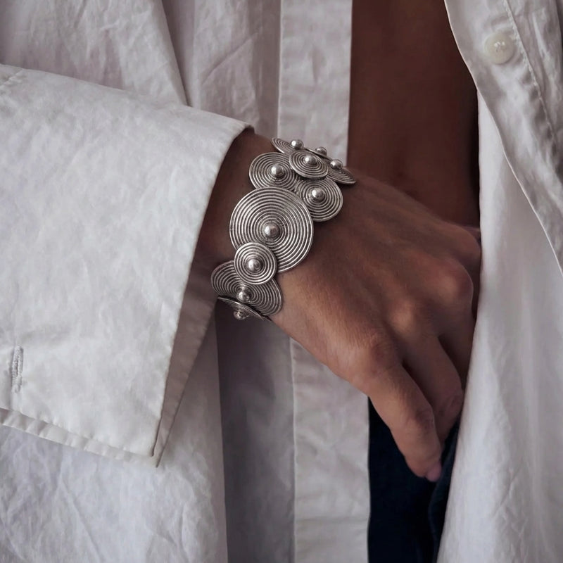 Miao Silver Bracelet | Ethnic Heritage