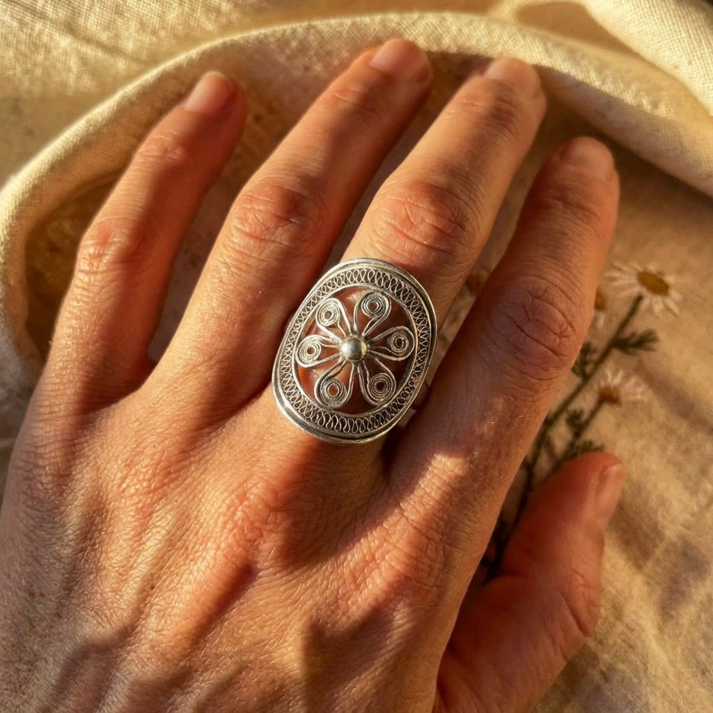 Miao Silver Ring  | Ethnic Heritage