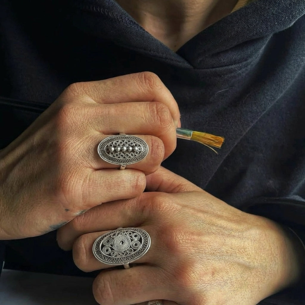 Miao Silver Ring  | Ethnic Heritage