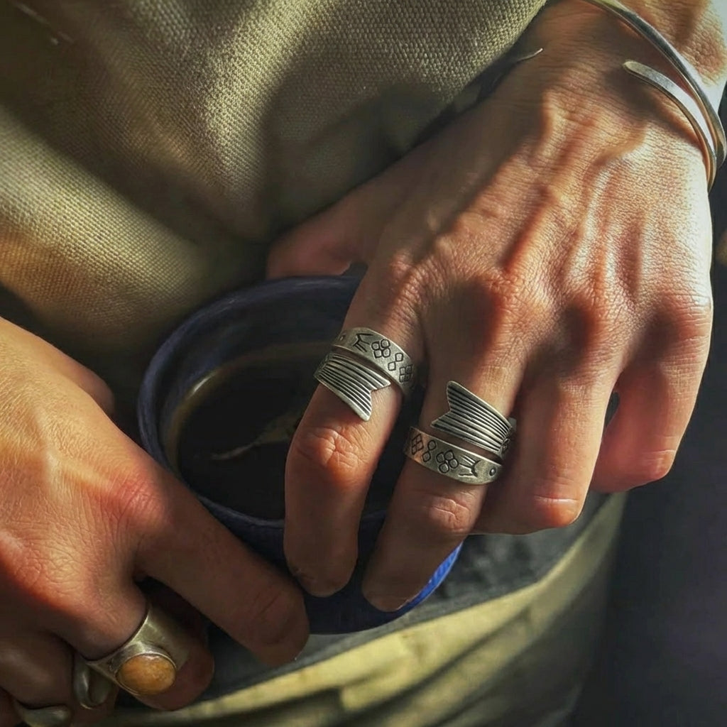 Miao Silver Ring  | Ethnic Heritage
