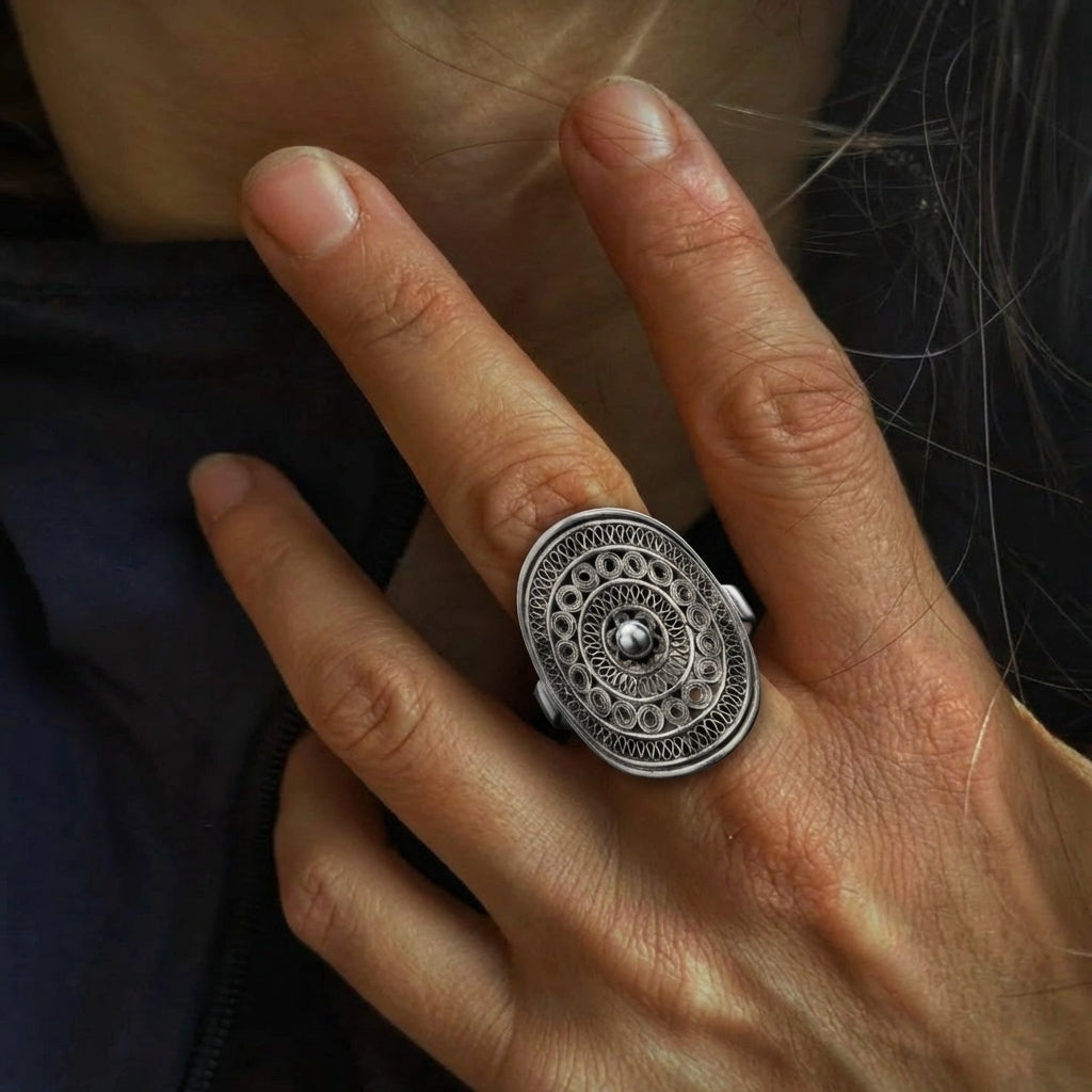 Miao Silver Ring  | Ethnic Heritage