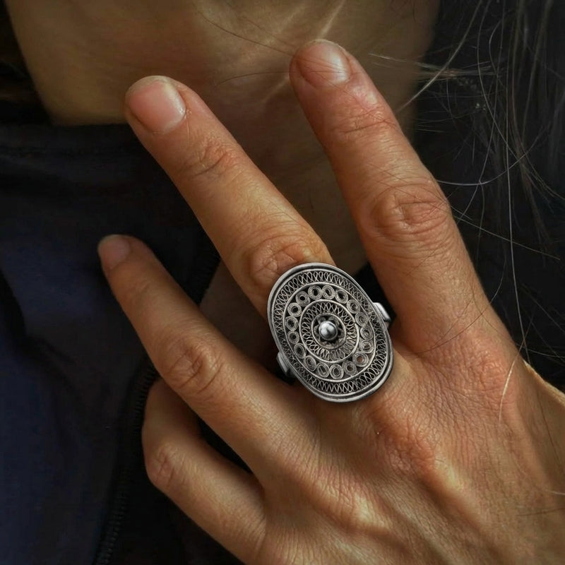 Miao Silver Ring  | Ethnic Heritage