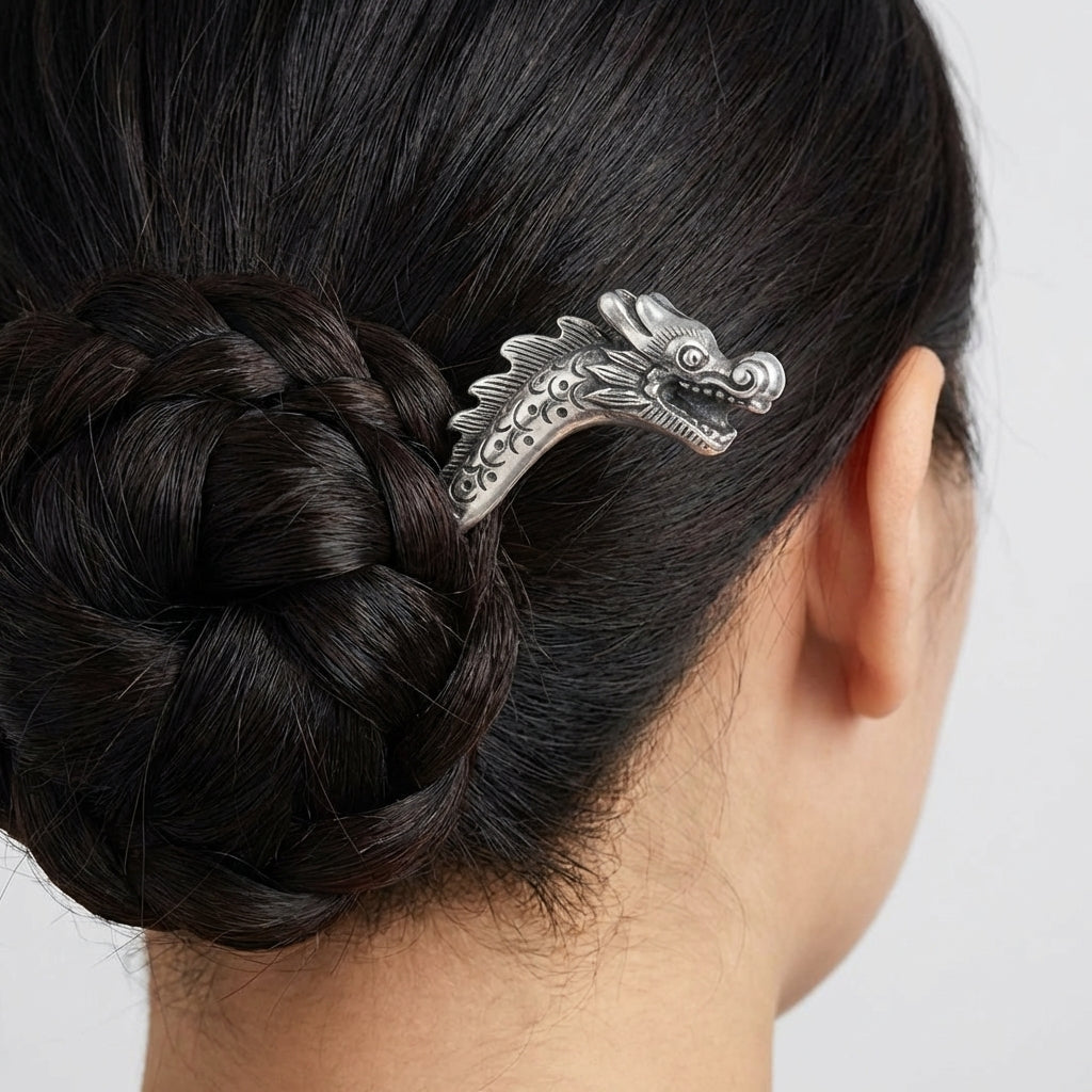 Miao Silver Hair Accessory Bundle | Ethnic Heritage