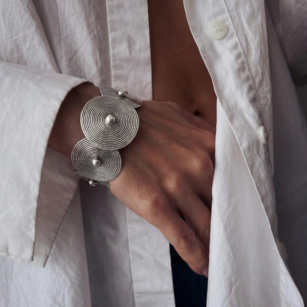 Miao Silver Bracelet | Ethnic Heritage