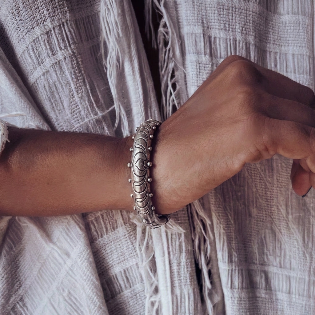 Miao Silver Bracelet | Ethnic Heritage