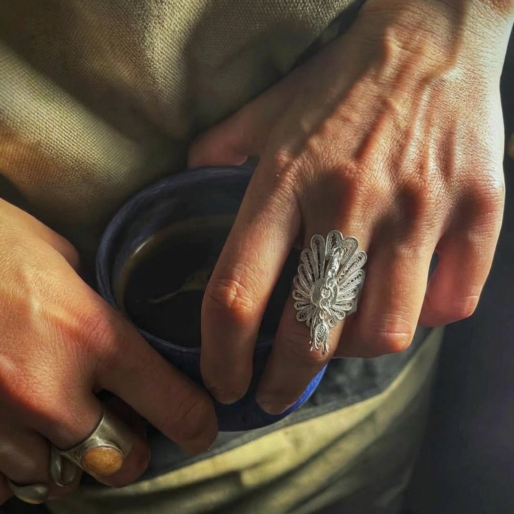 Miao Silver Ring | Ethnic Heritage