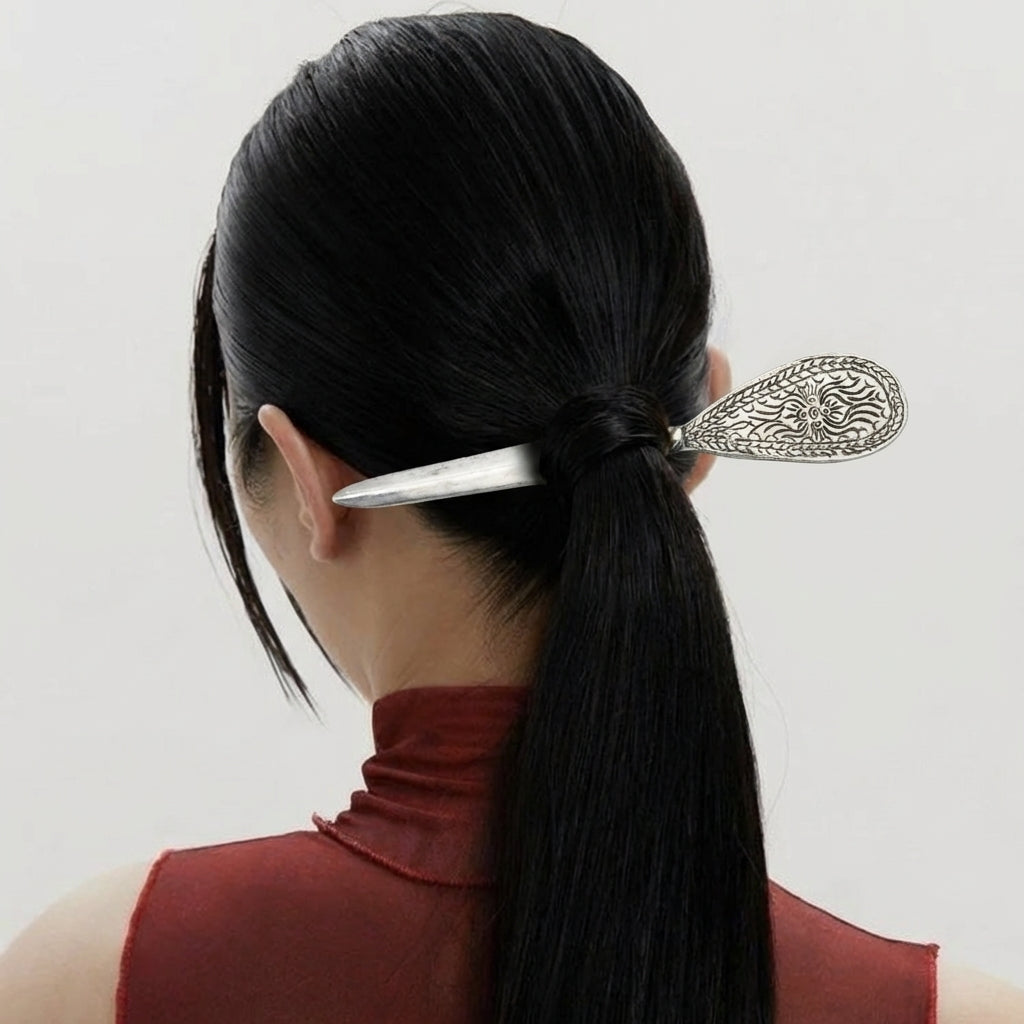 Miao Silver Hair Accessory Bundle | Ethnic Heritage