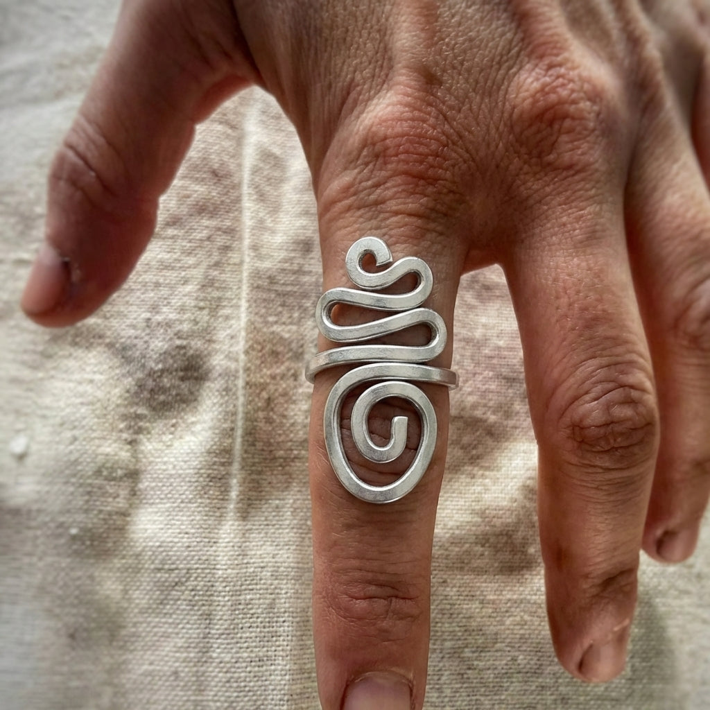 Miao Silver Ring -  | Ethnic Heritage