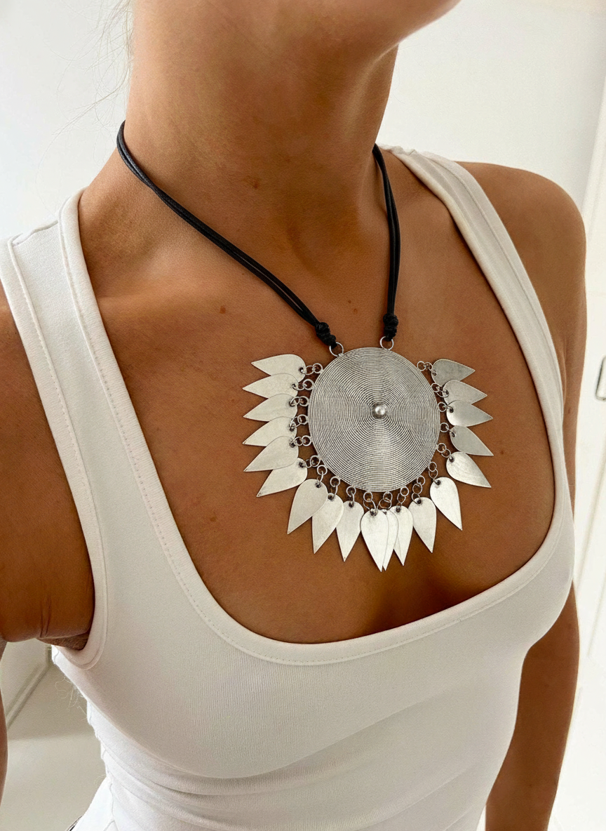 Miao Silver Necklace  | Ethnic Heritage