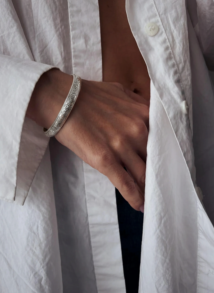 Miao Silver Bracelet  | Ethnic Heritage