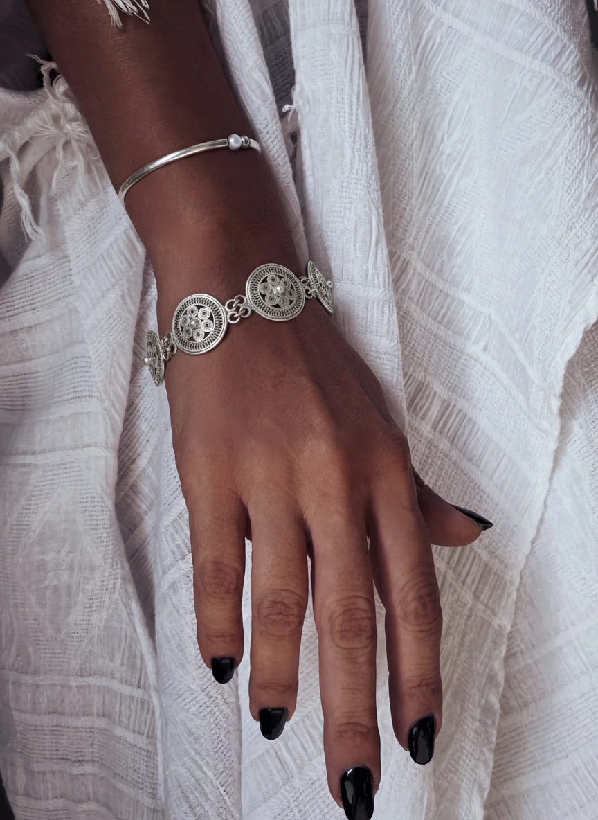 Miao Silver Bracelet  | Ethnic Heritage